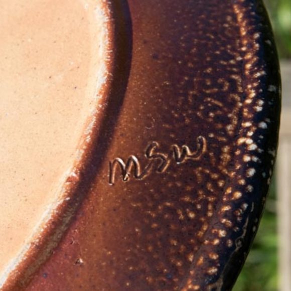 Monroe Salt Works Grapes, Cherries, Peachers and Plums Large Dinner Plate No2 - Picture 4 of 7